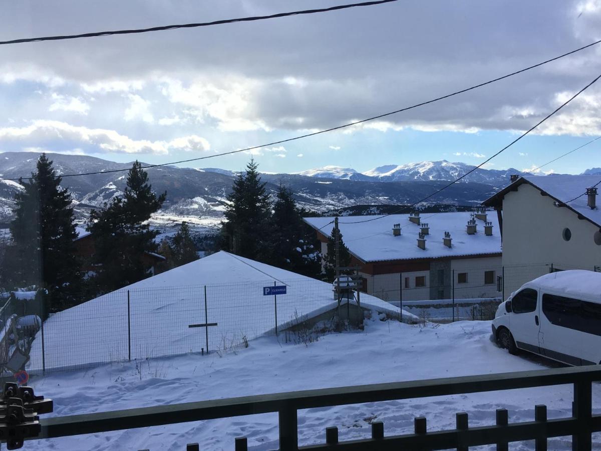 Cosycerdan, Bel Appartement Vue Montagne Et Balcon Font-Romeu-Odeillo-Via Exteriör bild